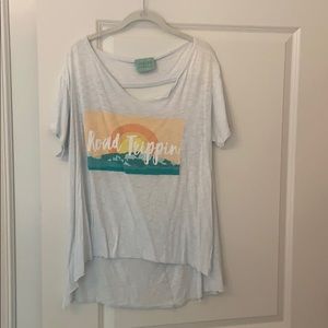 “Road Trippin” Judith March graphic tee